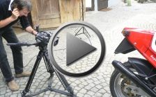 Motorcycle touring holiday and tours Europe classic bike and car events - Ducati 851 film taster